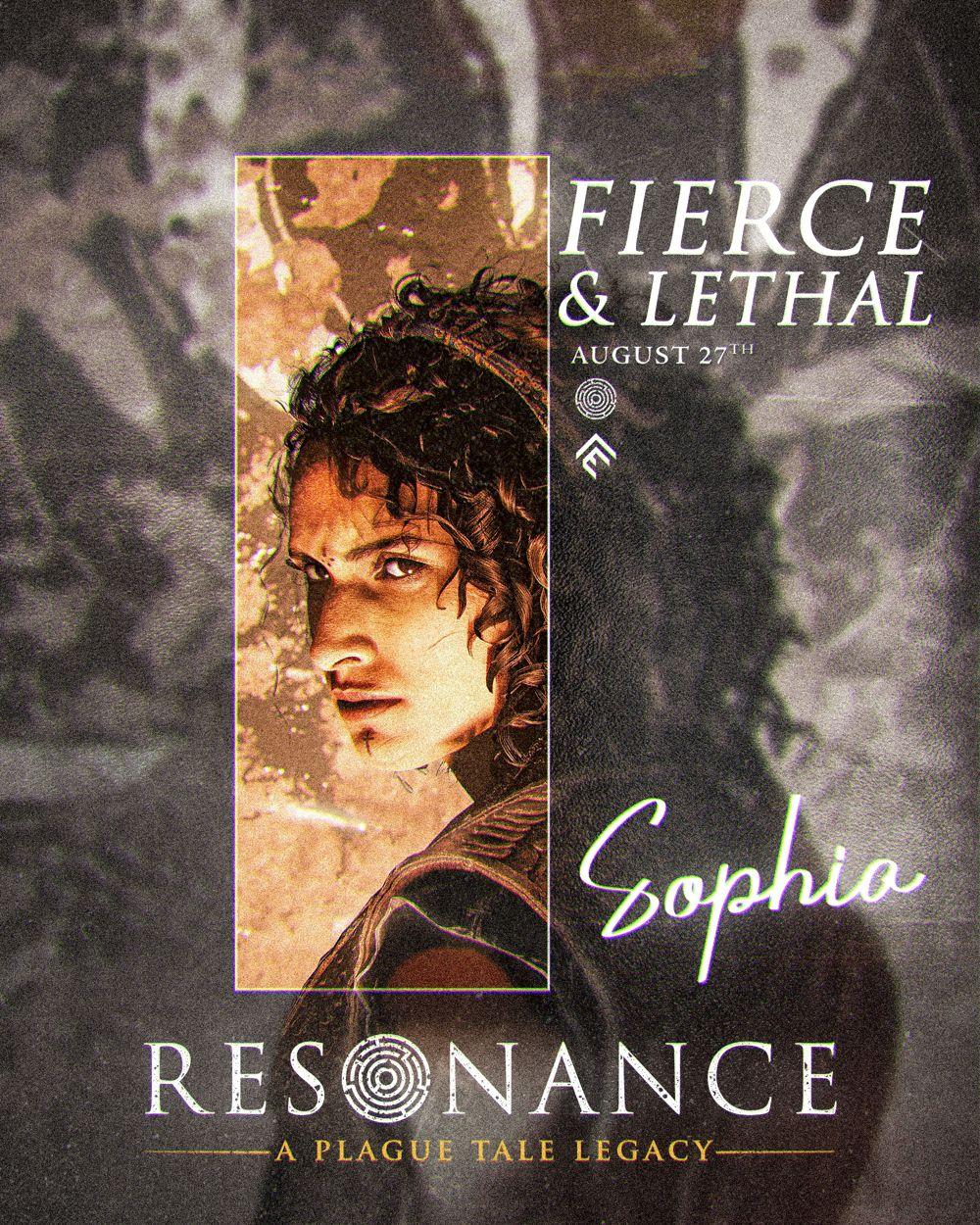 poster of the main character of resonance, a plague tale legacy